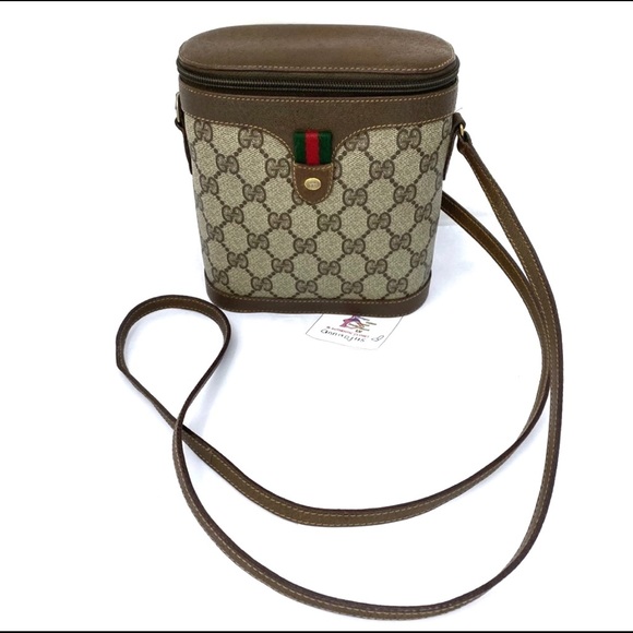 Gucci Bags Gucci Vintage Signature Binocular Crossbody Bag Poshmark